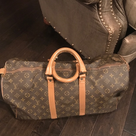 Louis Vuitton Handbags - Temp Drop..Auth 50 Keepall French Co Rare❣️❣️